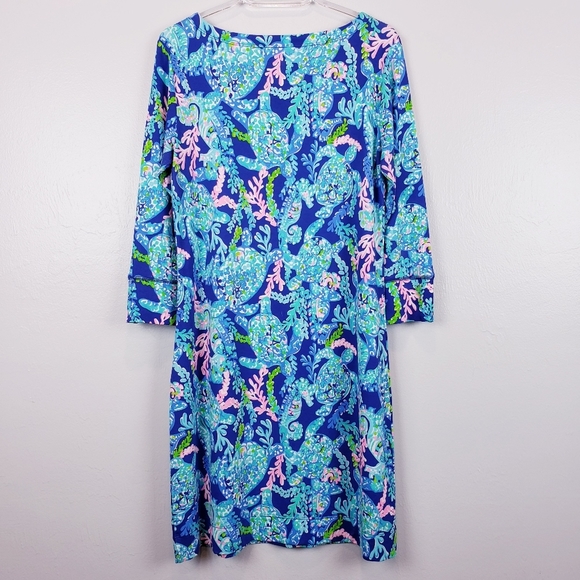 Lilly Pulitzer Corsica Blue Turtle Villa Sophie - Picture 4 of 10